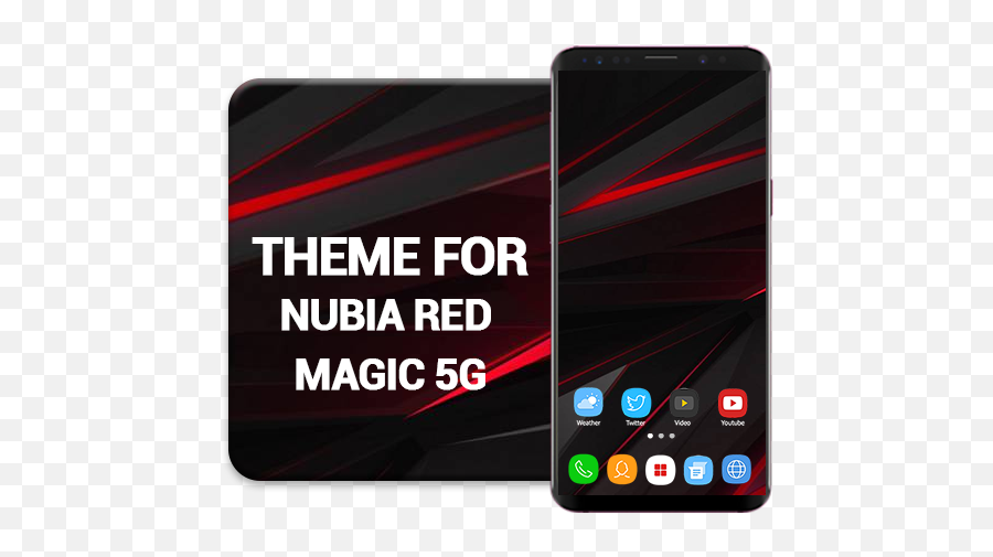 Updated Launcher Theme For Nubia Red Magic 5g Wallpaper - Camera Phone Png,Boost Icon Pack App