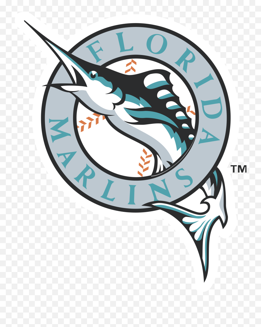 Florida Marlins Logo Png Transparent - Florida Marlins Vs Miami Marlins,Marlin Png