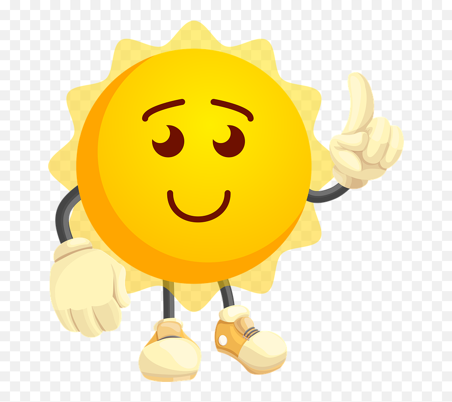 Sun Cartoon Character - Free Vector Graphic On Pixabay Sun Cartoon Character Png,Happy Sun Icon