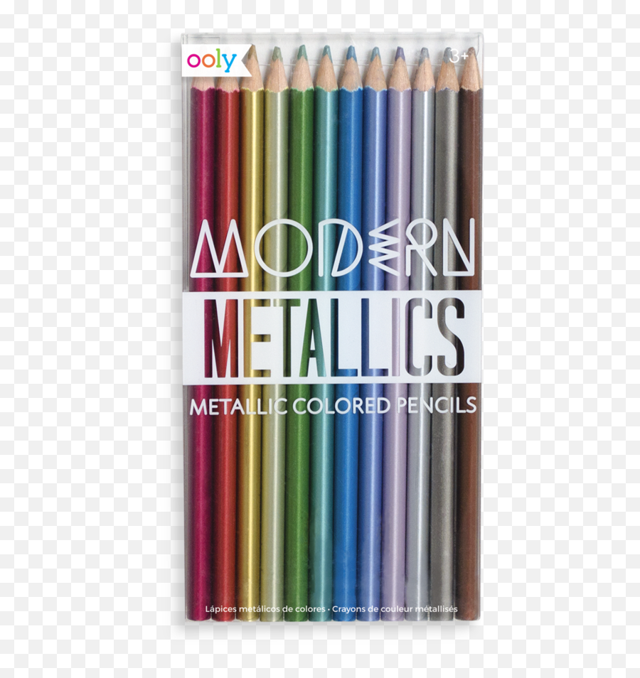 Modern Metallics Colored Pencils - Colored Pencil Png,Colored Pencils Png