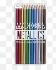 Modern Metallics Colored Pencils - Colored Pencil Png,Colored Pencils Png