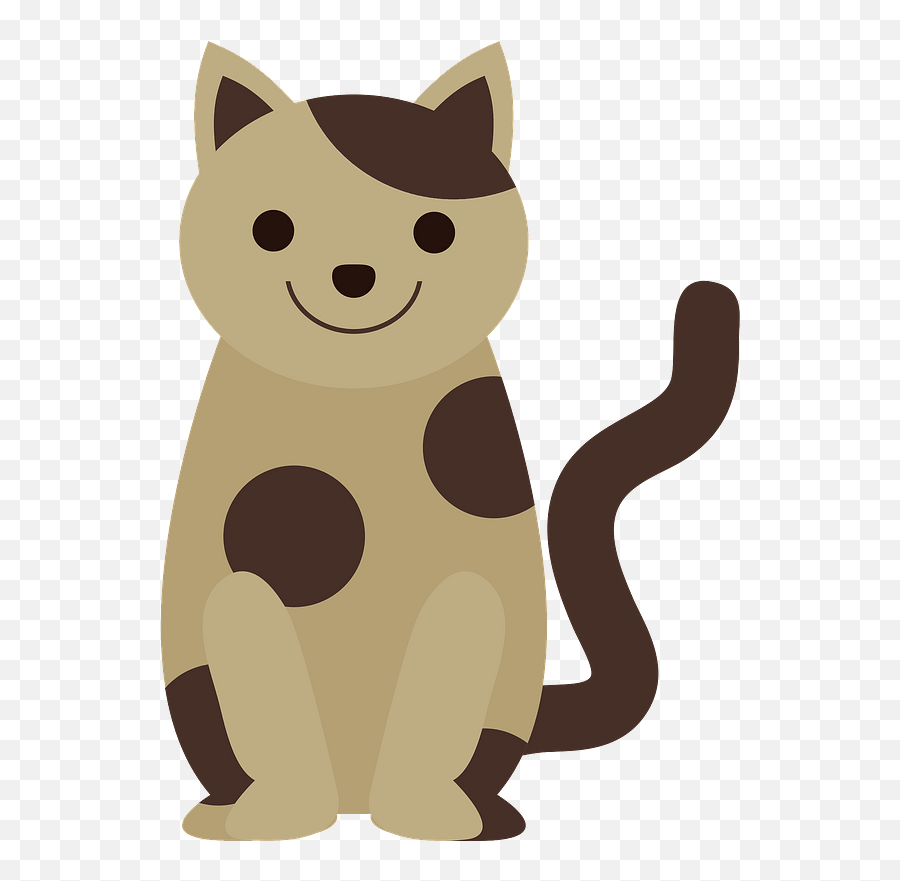 Smiling Spotted Cat Clipart Free Download Transparent Png - Cat And Cat Food Clipart,128x128 Icon Cat