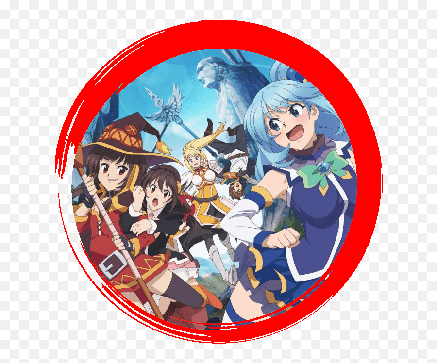 Anime Hajime Review Konosuba U2013 Godu0027s Blessing - Konosuba Season 3 Png,Girl 6 Folder Icon