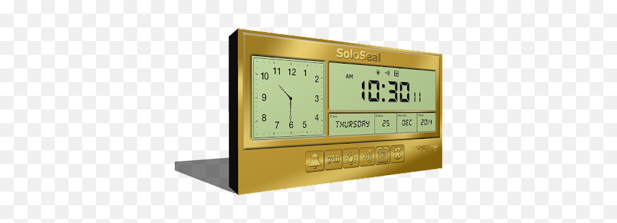 Awesome Alarm Clock By Soloseal - More Detailed Information Digital Clock Hd Png,Lyft Has No Clock Icon