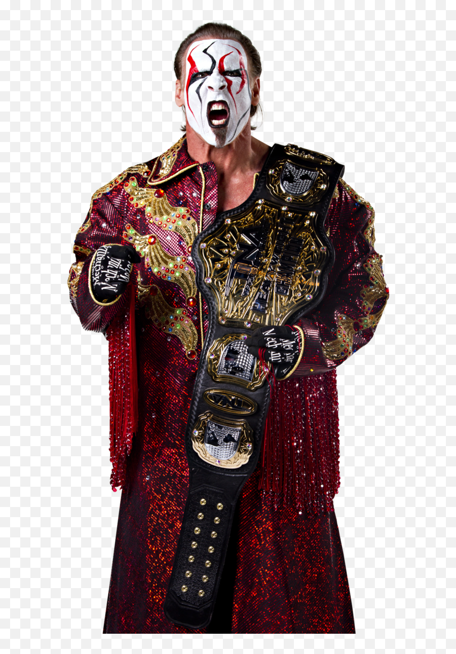 Download Tna World Heavyweight Champion Sting - Sting Tna Sting Aew World Champion Png,The Icon Sting