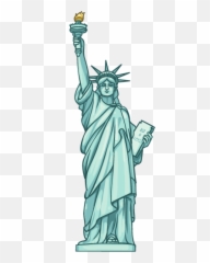 Statue Of Liberty Usa Monument 48675 - Free Icons and PNG Cartoon Of Liberty Png