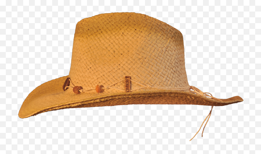 Download Hd Straw Cowboy Hat Png - Cowboy Hat Png Side,Backwards Hat Png