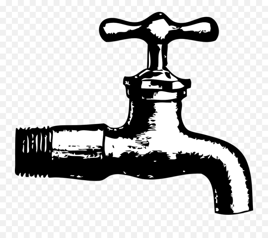 Tap Water Plumbing Clip Art - Water Faucet Png,Tap Png