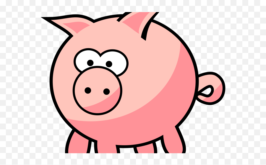 Pig Cartoon Png Transparent - Pig Transparent Clipart,Pig Transparent
