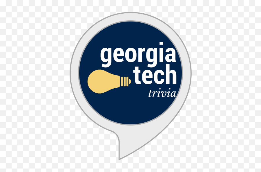 Amazoncom Georgia Tech Trivia Alexa Skills - Circle Png,Georgia Tech Yellow Jackets Logo