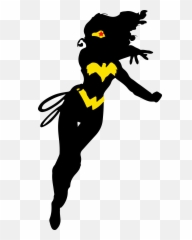 Wonder Woman Silhouette Png - Vector
