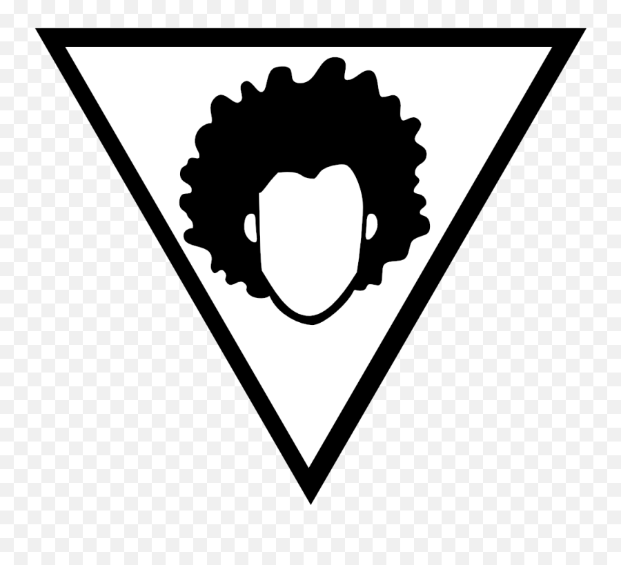 Download Afro Triangle Designs Logo - Afro Logo Png Image Afro Line Art Logo,Afro Png