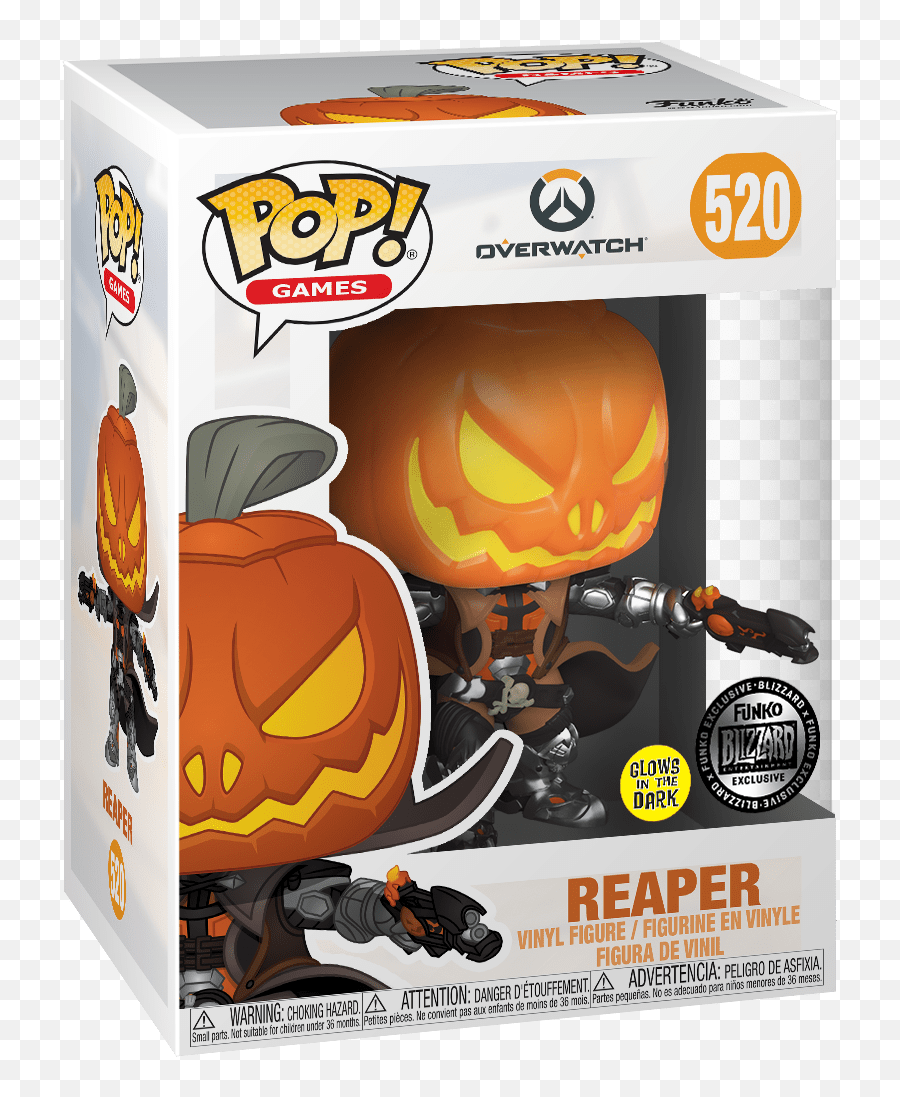 Reaper Glows In The Dark Catalog Funko - Everyone Is A Funko Pop Overwatch Reaper Png,Reaper Overwatch Png