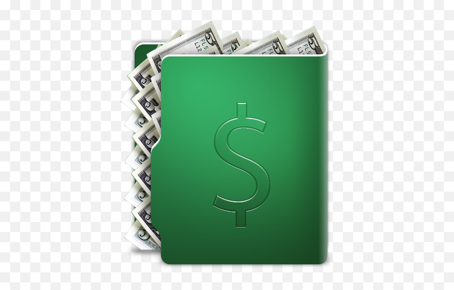 Dollars Folder Icon - Aquave Cash Icons Softiconscom Mastercard Png,Cash Icon Png