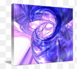 Blue Smoke Abstract By Alex Butler - Fractal Art png