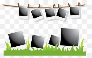 Picture Frame Instant Camera Polaroid Corporation - Vector Png Frames