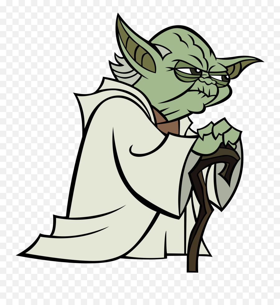 The Clone Wars Yoda Mace Windu Anakin - Clone Wars Cartoon Yoda Png,Chewbacca Png