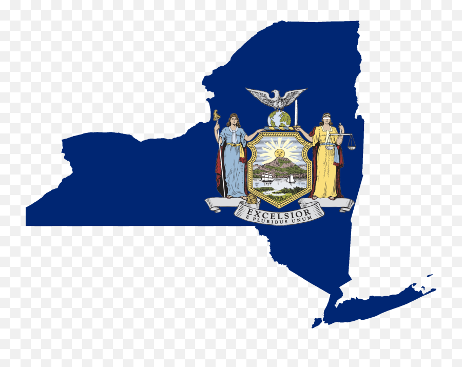 Flag - New York State Seal Png,New York State Png