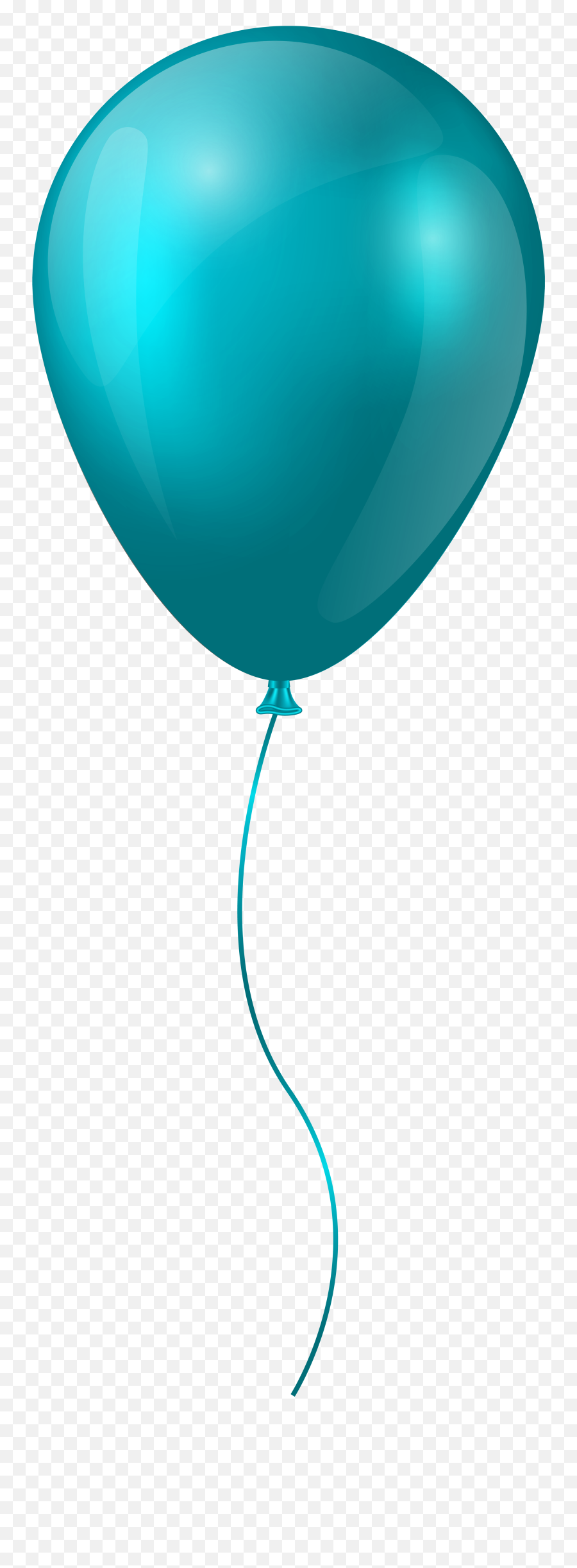 Blue Balloons Clipart Png - Clip Art Transparent Balloon,Balloons Clipart Transparent Background