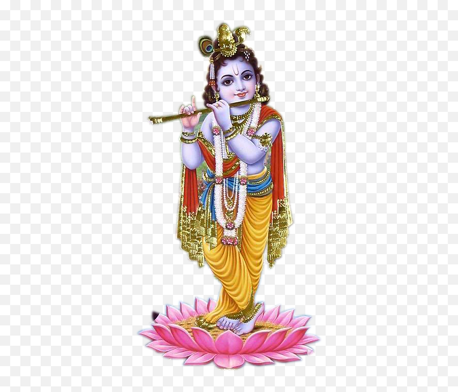 Lord Krishna Images Baby Sri Png Download - Krishna Images With White Background,Flute Transparent Background