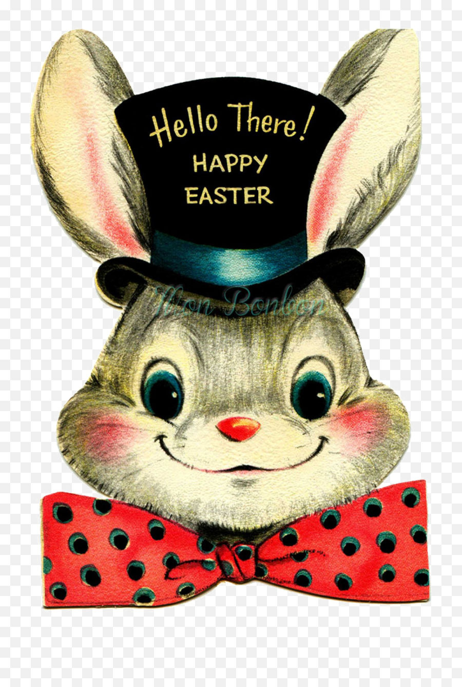 Vintage Easter Transparent Images Png Arts - Retro Vintage Easter Bunny,Vintage Transparent