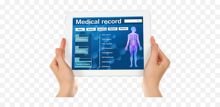 Holding - Medicalrecordtablet500pngpng Omni Strategic Electronic Health Record,Record Png