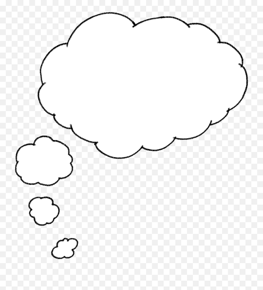 Thought Bubble Png - Clipartsco Think Bubble Png White,Speaking Bubble Png