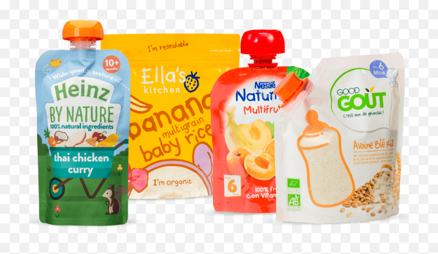 Laminates For Baby Food - Gualapack Retort Food In Pouch Png,Baby Transparent