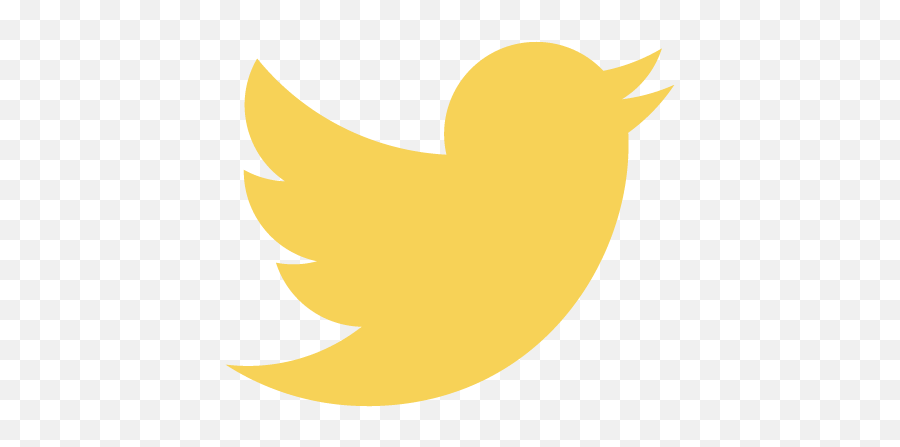 Gold Twitter Logo For Di - Gold Twitter Logo Png,Twitter Bird Transparent