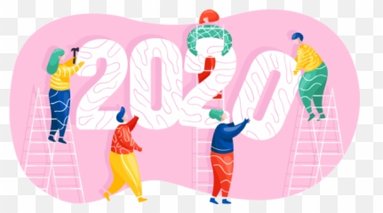 Download New Year 2020 Child Art For - Celebration Png
