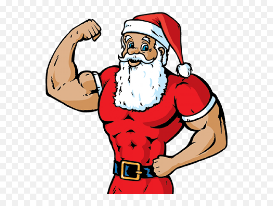 Fitness - Fit Santa Claus Png,Santa Png Image
