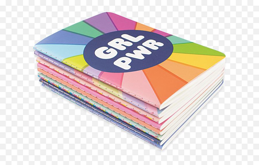 Pocket Pal Journals Grl Pwr Lined Paper - Notebook Png,Lined Paper Png
