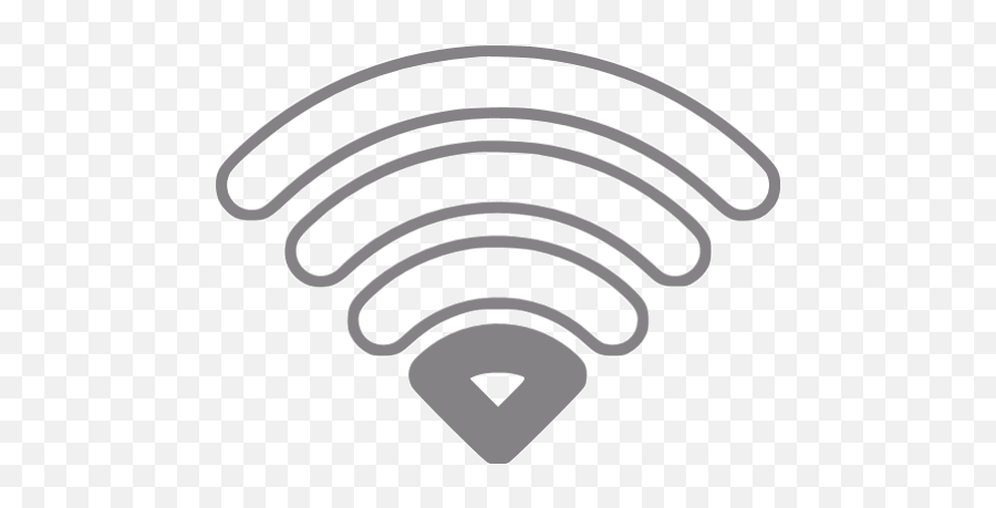 Gray Wifi 1 Bar Icon - Free Gray Wifi Icons Transparent Wifi Symbol Gif Png,Wifi Symbol Transparent