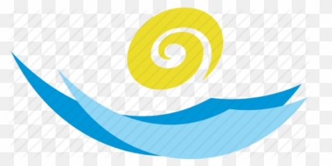 Logo Sign Summer Sun Tourism Water - Sun And Waves Png,Summer Sun Png