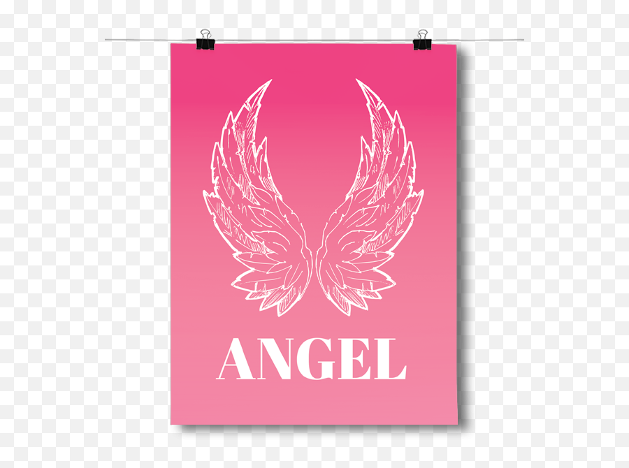 Pink Angel Wings - Accipitriformes Png,Angel Wing Logo
