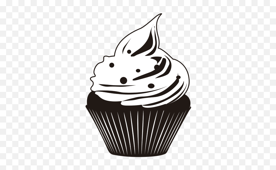 Cupcake Clip Art - Cupcake Cake Silhouette Png,Cup Cake Png