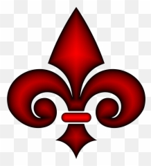 Fleur De Lis Clip Art Transparent Png - Fleur De Lis Clip Art,Fleur De Lis Png