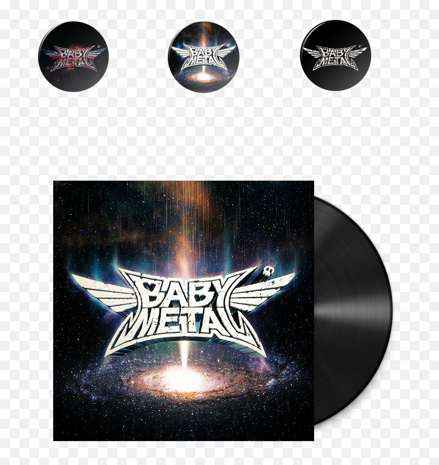 Metal Galaxy Button Pack Media - Babymetal Metal Galaxy Png,Babymetal Logo