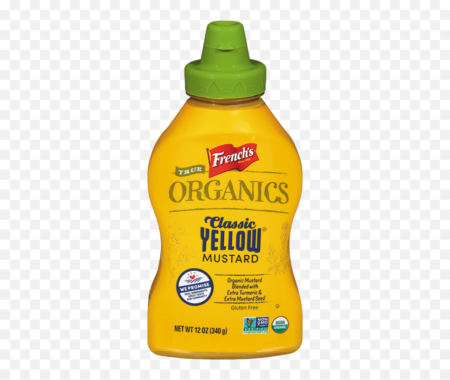True Organics Classic Yellow Mustard - Organic Mustard Png,Mustard Png