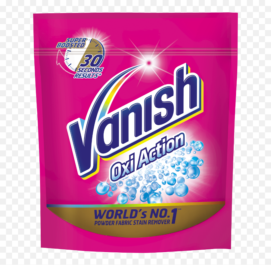 Vanish Oxi Action Powder - Stain Removal Detergent Vanish Logo Hd Png,White Powder Png