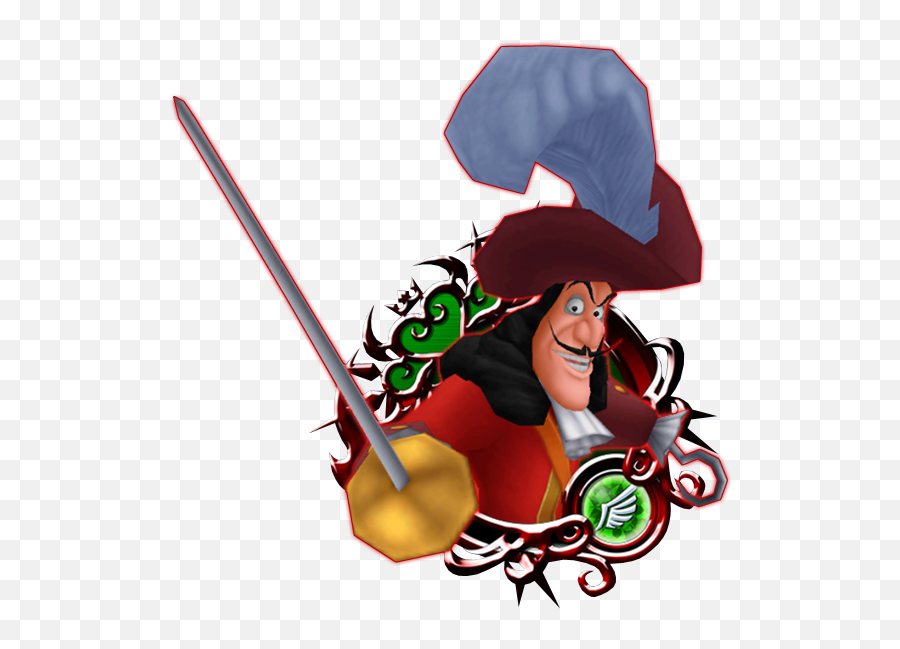Captain Hook - Khux Wiki Xion Kingdom Hearts Png,Pirate Hook Png