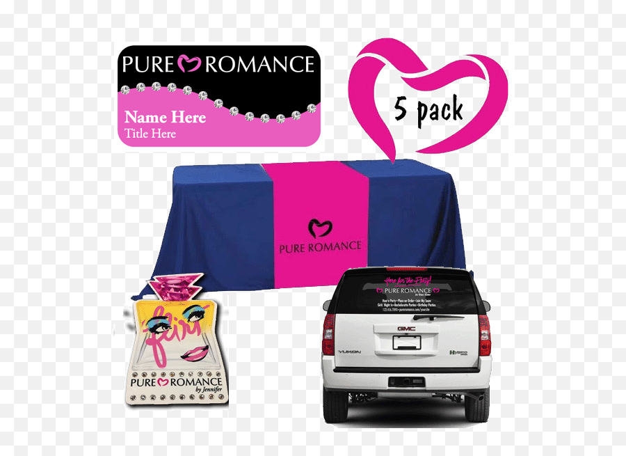 Download New Consultant Package Decal - Rear Window Car Decal Png,Pure Romance Logo Transparent