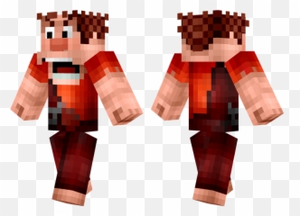 Wreck It Ralph Minecraft Skins - Parkour Boy Minecraft Skin Png,Wreck It Ralph Transparent