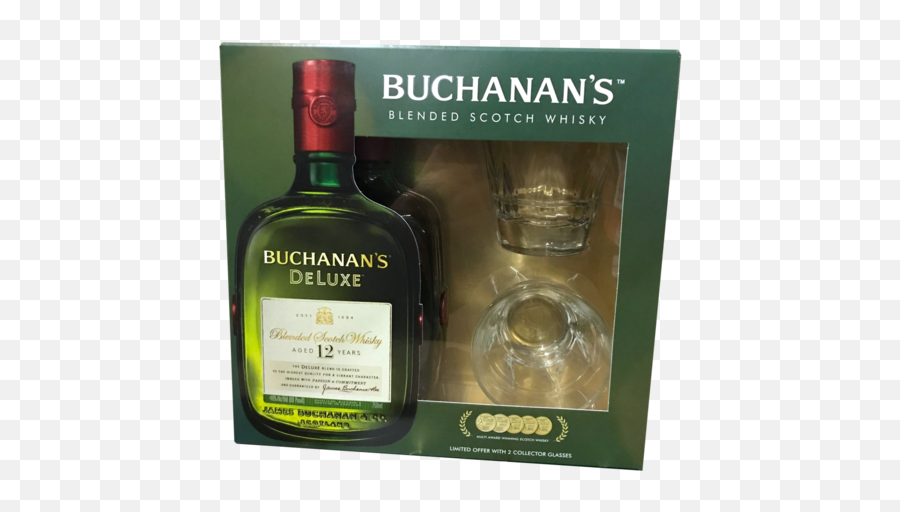 The Perfect Gift Sets - Buchanan 12 Year Gift Set Png,Buchanan's Png