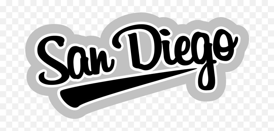 San Diego Sign Vector And Png - Logo San Diego Sign,San Diego Png