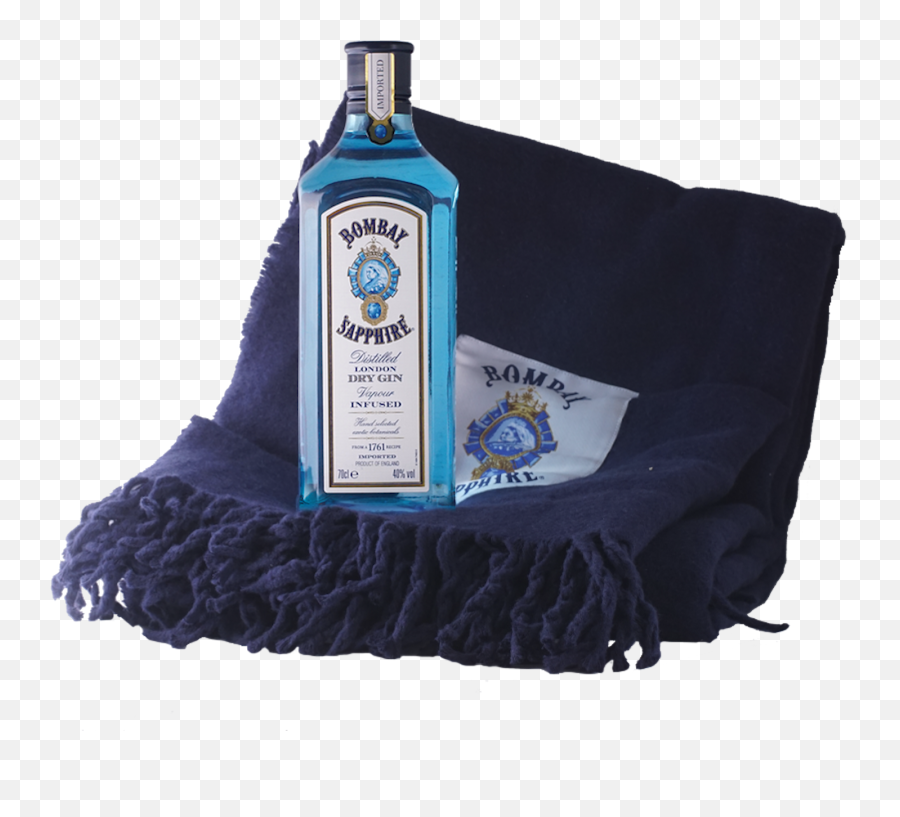 Bombay Sapphire With A Picnic Blanket - Bombay Sapphire Gin Png,Bombay Sapphire Logo