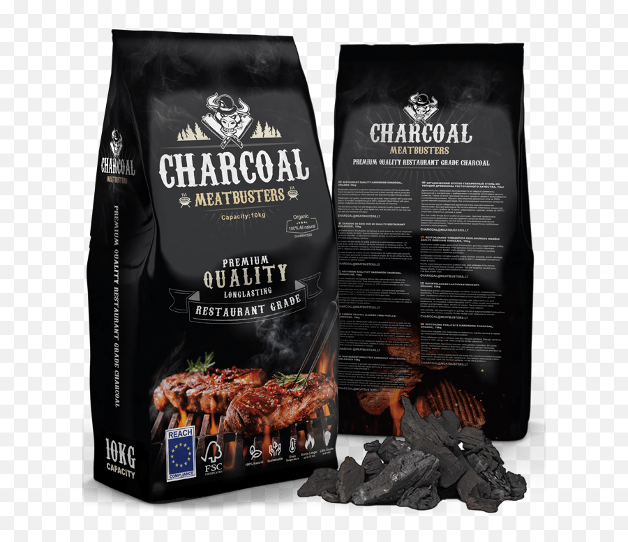 Meatbusters Charcoal U2013 Premium Bulk Supplier - Natural Charcoal 5kg Bags Png,Charcoal Png