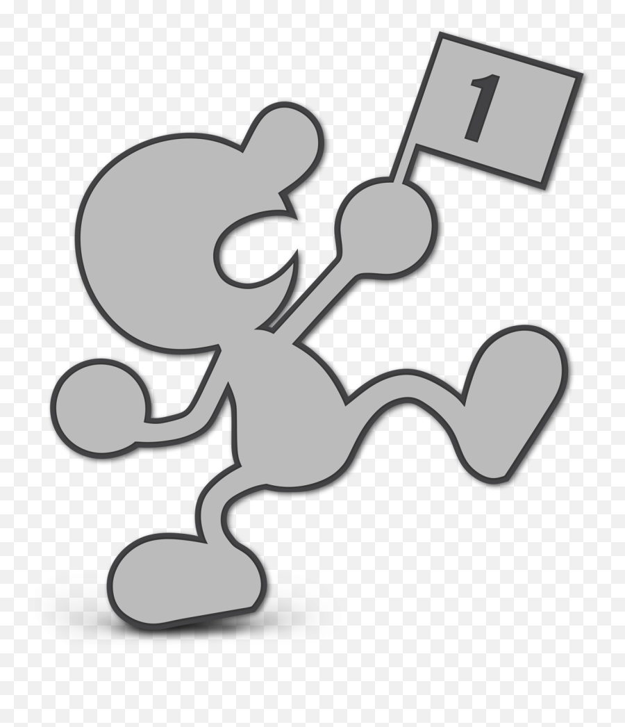 Fighters - Mr Game And Watch White Costume Png,Mr Game And Watch Png