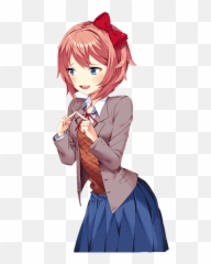 Doki Literature Club Sayori Gif - Sayori Png Ddlc,Sayori Transparent