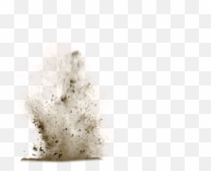 Sand Explosion Png - Dirt
